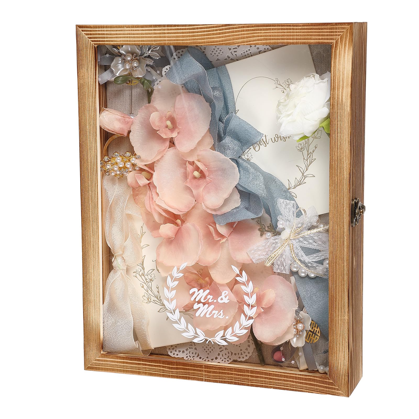 Amazon.co.jp: Soaoo 大型シャドーボックスフレーム カップルへの結婚